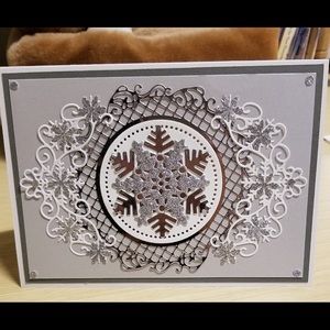 5 Elegant handmade Christmas cards. Holiday cards.